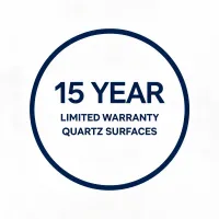 15-year warranty badge